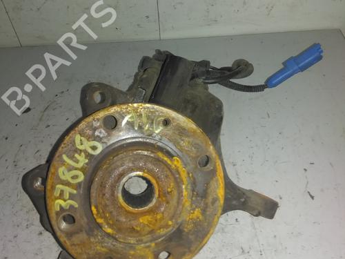 Used Left front steering knuckle Left front steering knuckle PEUGEOT 208 I (CA_, CC_) 1.2 VTI 82 (82 hp) 34602376 34602376