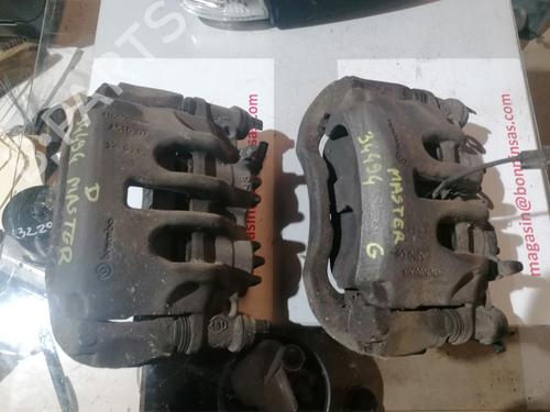 Used Right front brake caliper Right front brake caliper RENAULT MASTER III Van (FV) 2.3 dCi 100 FWD (FV0A, FV0B, FV0G, FV0K, FV0H) (101 hp) 34587515 34587515