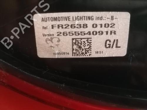 Left taillight RENAULT CLIO IV (BH_) 1.5 dCi 75 | BP22783743C34 
