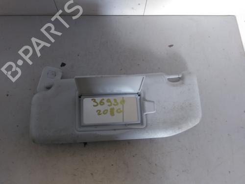 Used Right sun visor Right sun visor PEUGEOT 208 I (CA_, CC_) 1.6 HDi (92 hp) 34601051 34601051