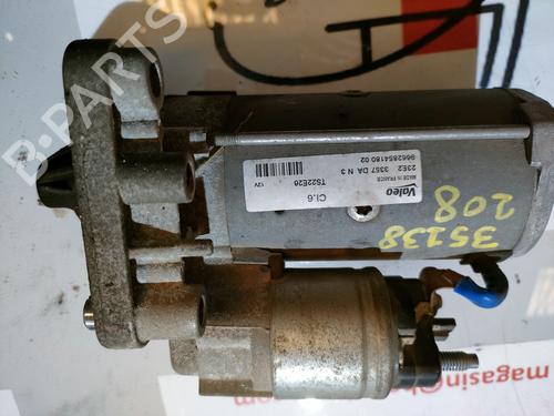 Used Starter Starter PEUGEOT 208 I (CA_, CC_) 1.6 HDi (92 hp) 34588044 34588044
