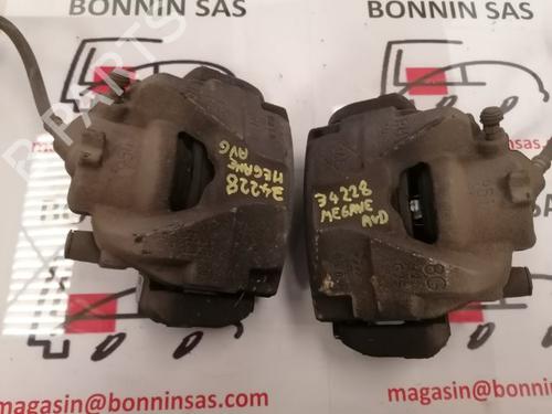 Used Left front brake caliper RENAULT MEGANE III Hatchback (BZ0/1_, B3_) 1.5 dCi (BZ09, BZ0D, BZ1W, BZ29, BZ14) (110 hp) 24133947