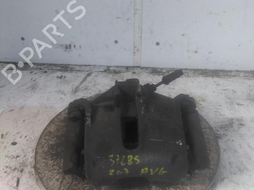 Used Right front brake caliper Right front brake caliper PEUGEOT 207 (WA_, WC_) 1.4 HDi (68 hp) 34594608 34594608