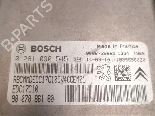 Used Engine control unit (ECU) Engine control unit (ECU) PEUGEOT 208 I (CA_, CC_) 1.4 HDi (68 hp) 34587111 34587111