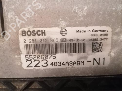 Engine control unit (ECU) FIAT DOBLO MPV (119_, 223_) 1.9 JTD | BP21545707M57 