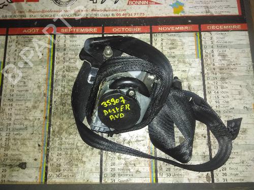 Used Front right seatbelt DACIA DUSTER (HS_) 1.5 dCi (86 hp) 21576419