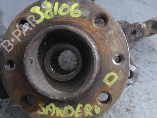 Right front steering knuckle DACIA SANDERO II | BP39936356M26 - Image 3