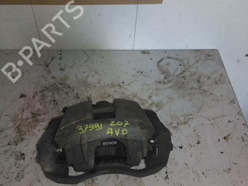 Used Right front brake caliper Right front brake caliper PEUGEOT 207 (WA_, WC_) 1.4 16V (95 hp) 34599649 34599649