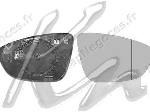 Used Right mirror glass Right mirror glass VW SCIROCCO III (137, 138) 1.4 TSI (160 hp) 34588418 34588418