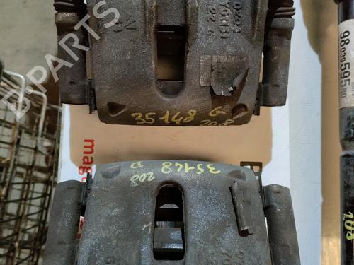 Used Right front brake caliper Right front brake caliper PEUGEOT 208 I (CA_, CC_) 1.0 VTi (68 hp) 34587851 34587851