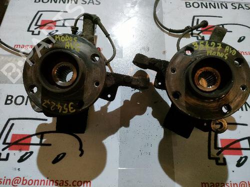 Used Left front steering knuckle RENAULT MODUS / GRAND MODUS (F/JP0_) 1.5 dCi (FP0D, JP0D) (82 hp) 20638291