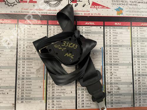 Used Rear center seatbelt Rear center seatbelt RENAULT CLIO II (BB_, CB_) [1998-2016] 34589515 34589515