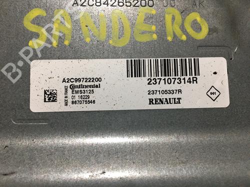 Used Engine control unit (ECU) Engine control unit (ECU) DACIA SANDERO II 1.2 (73 hp) 34587638 34587638