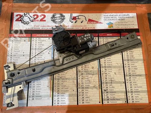 Used Front left window mechanism Front left window mechanism PEUGEOT 207 (WA_, WC_) 1.4 HDi (68 hp) 34589556 34589556