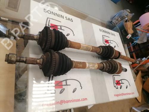 Used Left front driveshaft PEUGEOT 206 Hatchback (2A/C) 1.4 HDi eco 70 (68 hp) 20637617