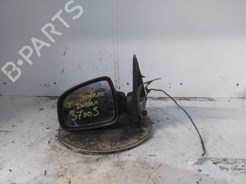 Used Left mirror Left mirror DACIA SANDERO II TCe 90 (B8M1, B8MA, B8AC) (90 hp) 34595863 34595863