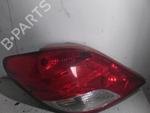 Used Left taillight Left taillight PEUGEOT 207 (WA_, WC_) 1.4 HDi (68 hp) 34585819 34585819