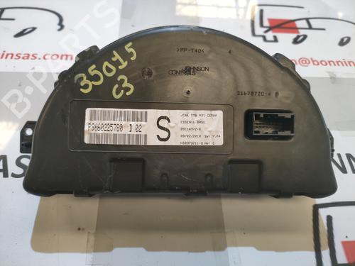 Used Instrument cluster Instrument cluster CITROËN C3 Pluriel (HB_) 1.4 (73 hp) 34588221 34588221