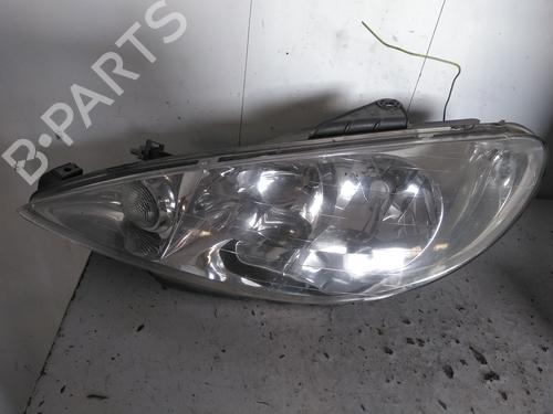 Used Left headlight Left headlight PEUGEOT 206 Hatchback (2A/C) 2.0 HDI 90 (90 hp) 34602842 34602842