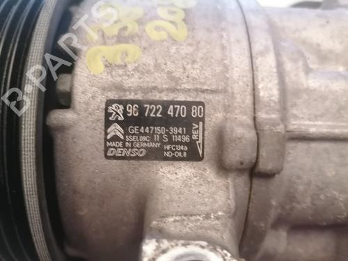 Used AC compressor AC compressor PEUGEOT 208 I (CA_, CC_) 1.2 VTI 82 (82 hp) 34601393 34601393