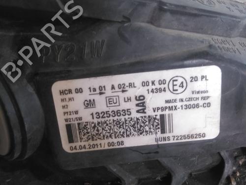 Left headlight OPEL MERIVA B MPV (S10) 1.7 CDTI (75) | BP39658900C28 - Image 3