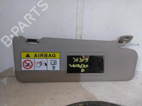 Used Right sun visor Right sun visor DACIA SANDERO II 1.0 SCe 75 (B8JC, B8JD, B8NC) (73 hp) 34598696 34598696