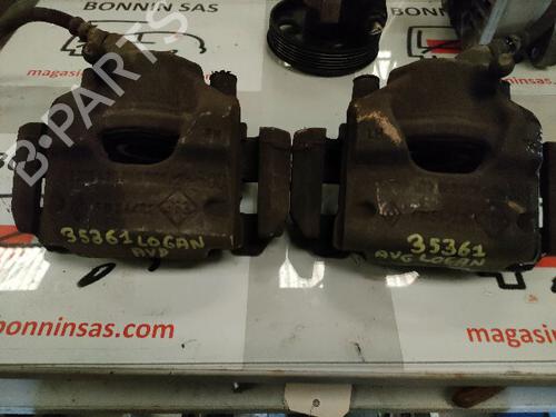 Used Right front brake caliper DACIA LOGAN MCV (KS_) 1.5 dCi (KS0W) (86 hp) 20638105