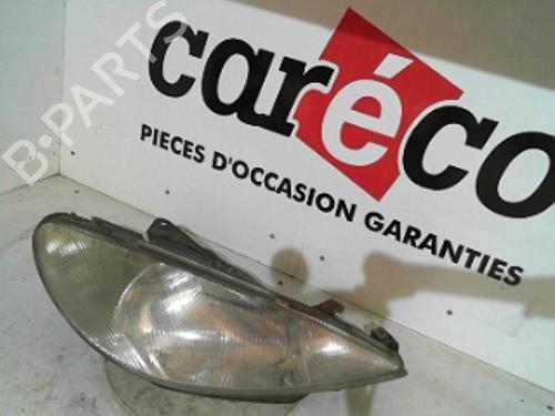 Used Right headlight PEUGEOT 206 Hatchback (2A/C) 1.1 i (60 hp) 20636309