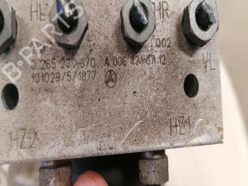 ABS pump MERCEDES-BENZ A-CLASS (W169) A 160 CDI (169.006, 169.306) | BP20638025M43 