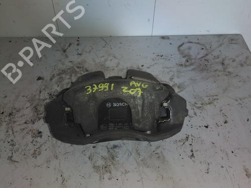 Used Right front brake caliper Right front brake caliper PEUGEOT 207 (WA_, WC_) 1.4 16V (95 hp) 34599648 34599648
