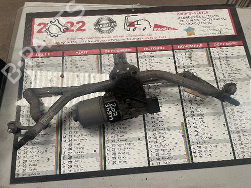 Used Front wiper motor PEUGEOT 207 (WA_, WC_) 1.4 HDi (68 hp) 22784315