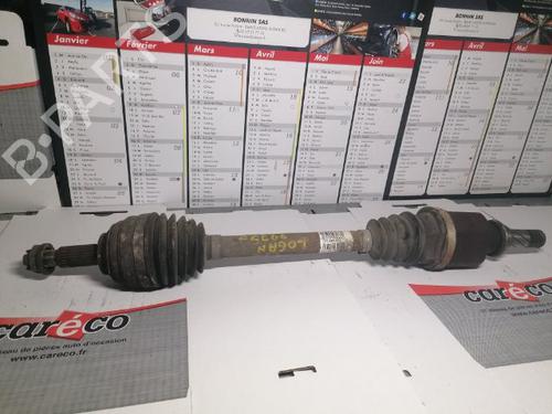 Left front driveshaft DACIA LOGAN (LS_) 1.5 dCi (LS0K) | BP20637627M38 