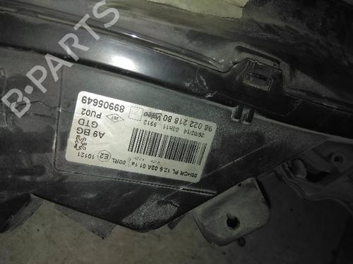Used Left headlight PEUGEOT 208 I (CA_, CC_) 1.4 HDi (68 hp) 24601639