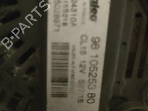 Generator PEUGEOT 208 I (CA_, CC_) 1.6 BlueHDi 100 (100 hp) 20637847