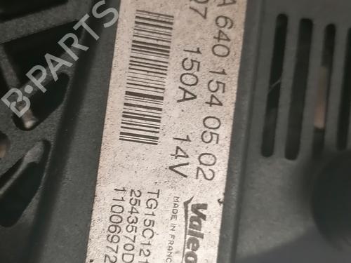Used Alternator Alternator MERCEDES-BENZ A-CLASS (W169) A 160 CDI (169.006, 169.306) (82 hp) 34587005 34587005
