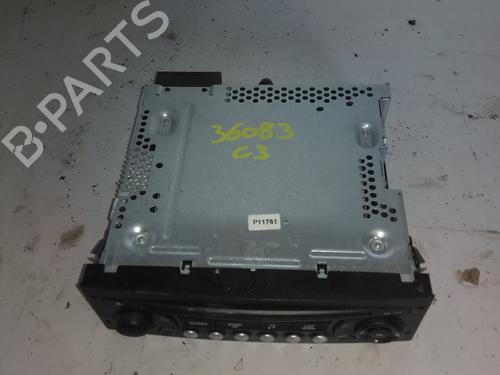 Used Radio Radio CITROËN C3 II (SC_) 1.4 HDi 70 (SC8HZC, SC8HR0, SC8HP4) (68 hp) 34599461 34599461
