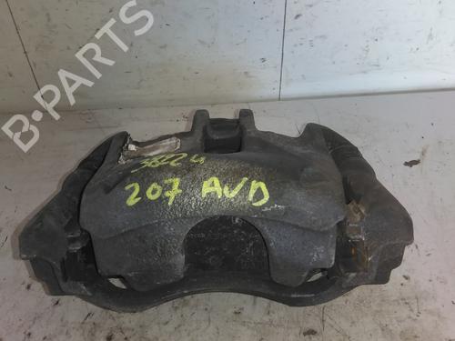 Used Right front brake caliper Right front brake caliper PEUGEOT 207 (WA_, WC_) 1.4 HDi (68 hp) 34602455 34602455