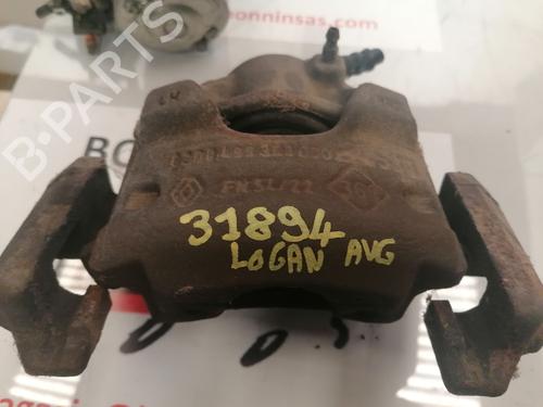 Used Right front brake caliper Right front brake caliper DACIA LOGAN MCV (KS_) 1.5 dCi (KS0K) (68 hp) 34587262 34587262
