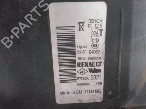 Left headlight RENAULT CLIO III (BR0/1, CR0/1) 1.6 16V (BR05, BR0B, BR0Y, BR15, BR1J, BR1M, BR1Y, CR0B,... | BP36052642C28 - Image 3