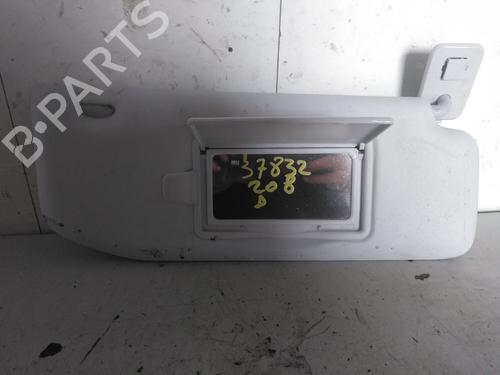 Used Right sun visor Right sun visor PEUGEOT 208 I (CA_, CC_) 1.6 BlueHDi 100 (100 hp) 34602020 34602020
