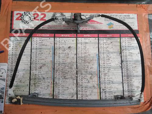 Used Front right window mechanism RENAULT CLIO II (BB_, CB_) 1.9 D (B/CB0E, BB0J) (64 hp) 20636771