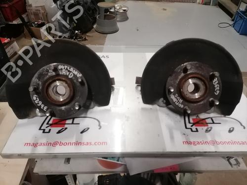 Used Left front steering knuckle Left front steering knuckle MITSUBISHI OUTLANDER II (CW_W) 2.2 DI-D 4WD (177 hp) 34587366 34587366