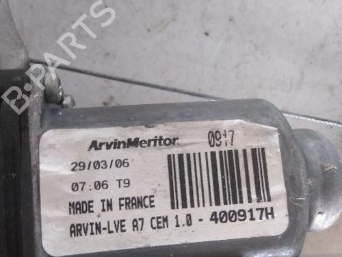 Front left window mechanism PEUGEOT 207 (WA_, WC_) 1.6 HDi | BP26398132C22 