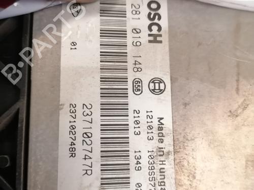 Used Engine control unit (ECU) Engine control unit (ECU) RENAULT CLIO IV (BH_) 1.5 dCi 90 (90 hp) 34587281 34587281
