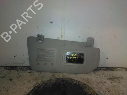 Used Left sun visor Left sun visor RENAULT SCÉNIC III (JZ0/1_) 1.5 dCi (110 hp) 34595318 34595318