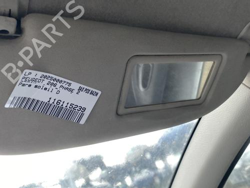 Used Right sun visor Right sun visor PEUGEOT 206 SW (2E/K) 1.4 HDi (68 hp) 30552165 30552165