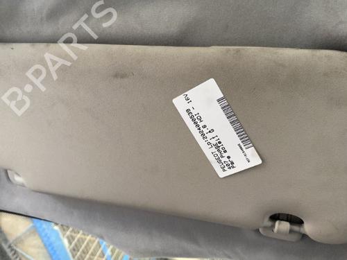 Used Left sun visor PEUGEOT 407 (6D_) 1.6 HDi 110 (6D9HZC, 6D9HYC) (109 hp) 22125732