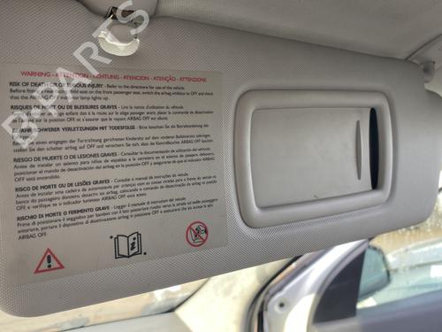 Højre solskærm RENAULT MEGANE III Hatchback (BZ0/1_, B3_) 1.5 dCi (BZ09, BZ0D, BZ1W, BZ29, BZ14) | BP29893535I2