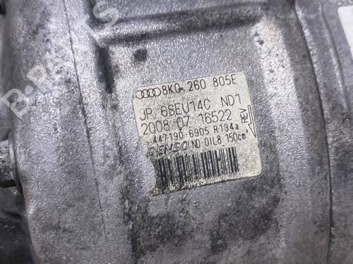 Used AC compressor AC compressor AUDI A4 B8 Avant (8K5) 2.0 TDI (143 hp) 28366843 28366843