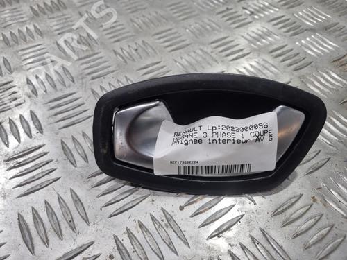 Used Front left interior door handle RENAULT MEGANE III Coupe (DZ0/1_) 1.9 dCi (DZ0N, DZ0J, DZ1J, DZ1K) (131 hp) 22112867